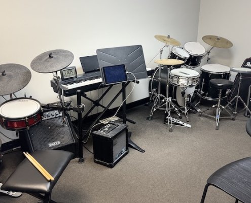 Private Drum Lessons Room Drum Lesson Room